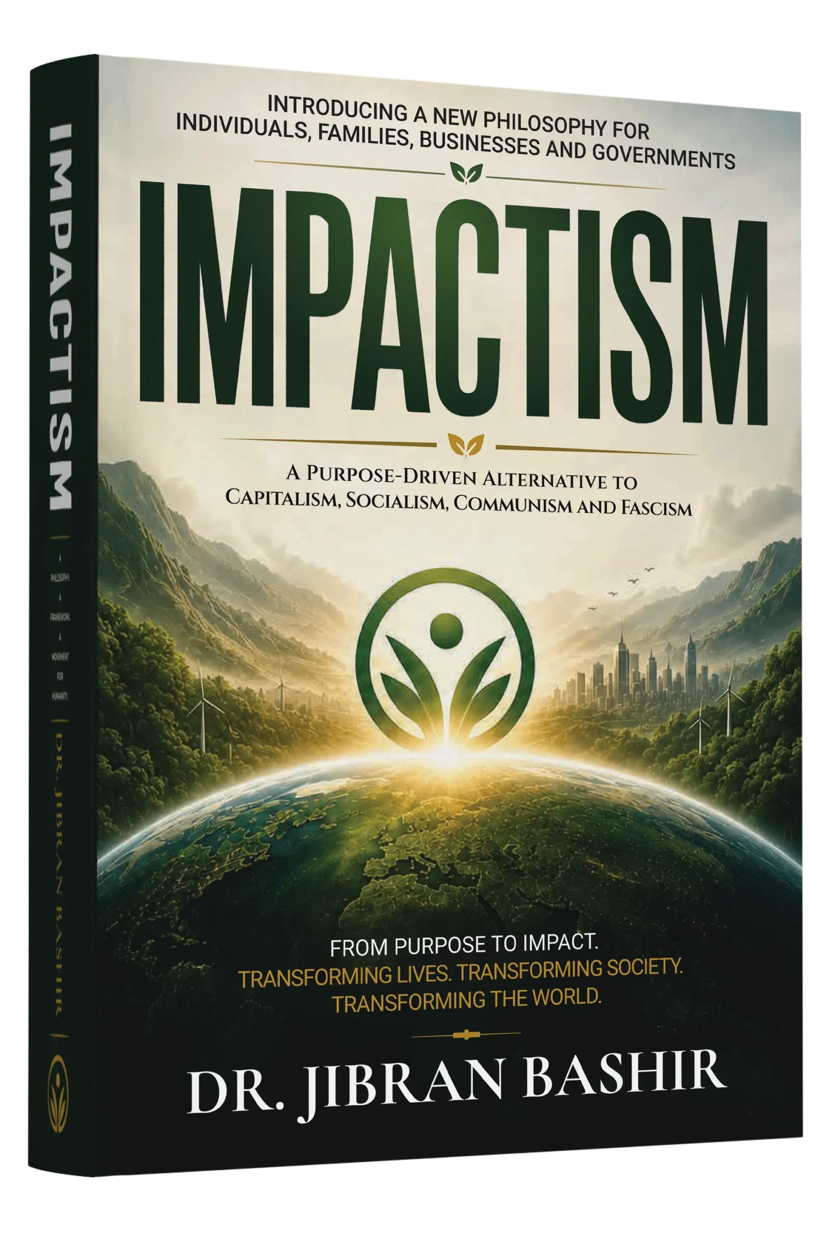 Impactism book cover by Dr. Jibran Bashir
